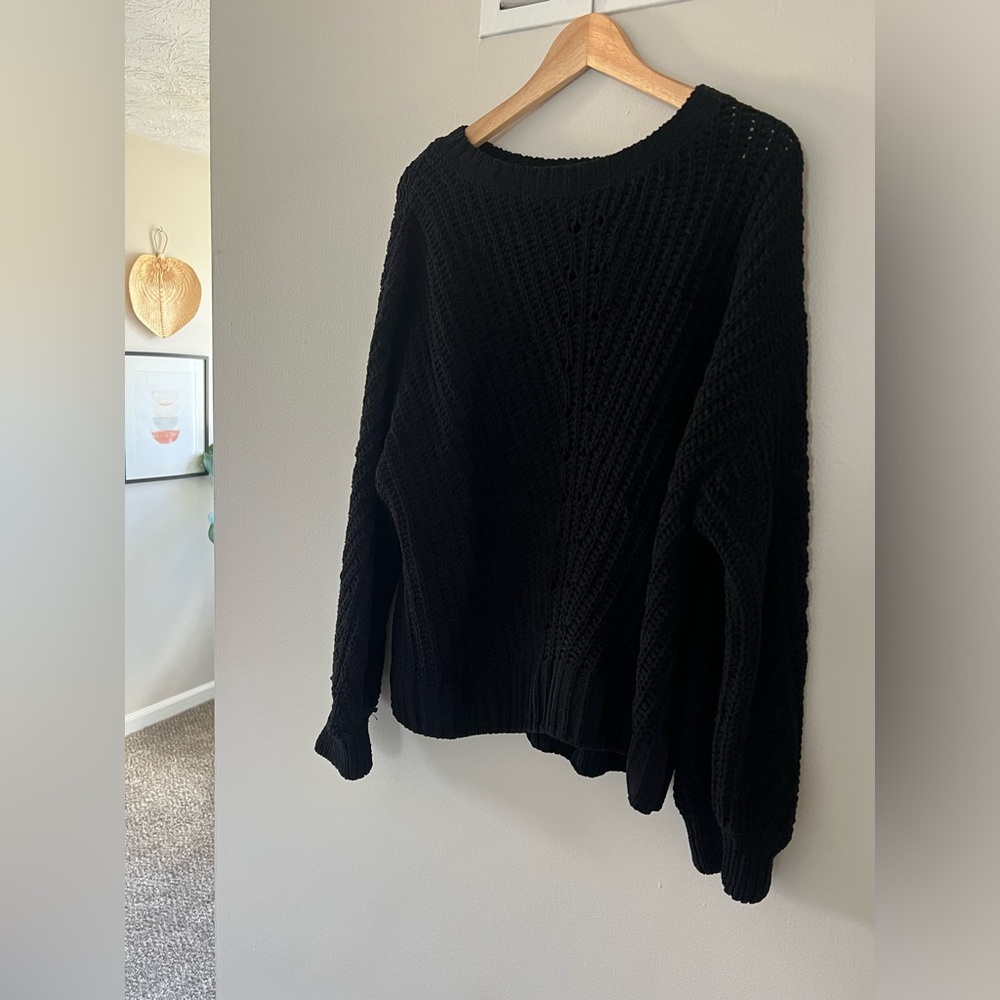 H&M Open Knit Chenille-esc Sweater